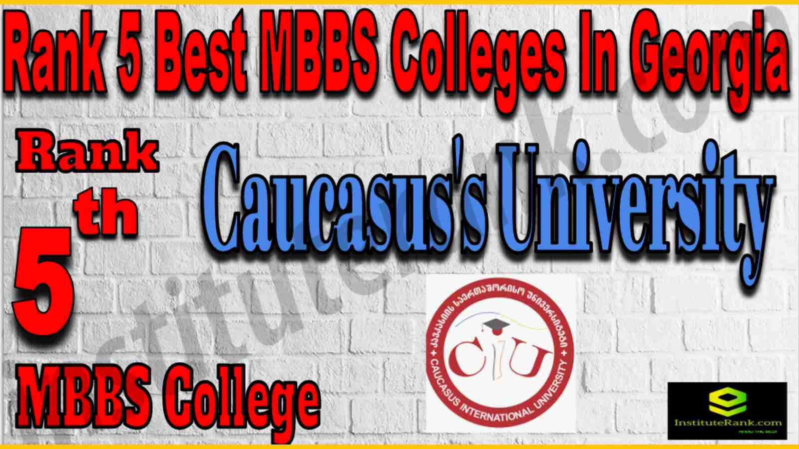 Rank 5 Best MBBS College in Georgia