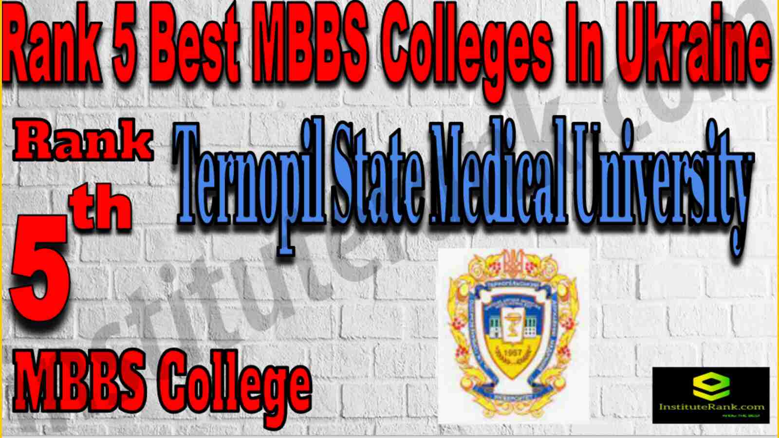 Rank 5 Best MBBS College in Ukraine