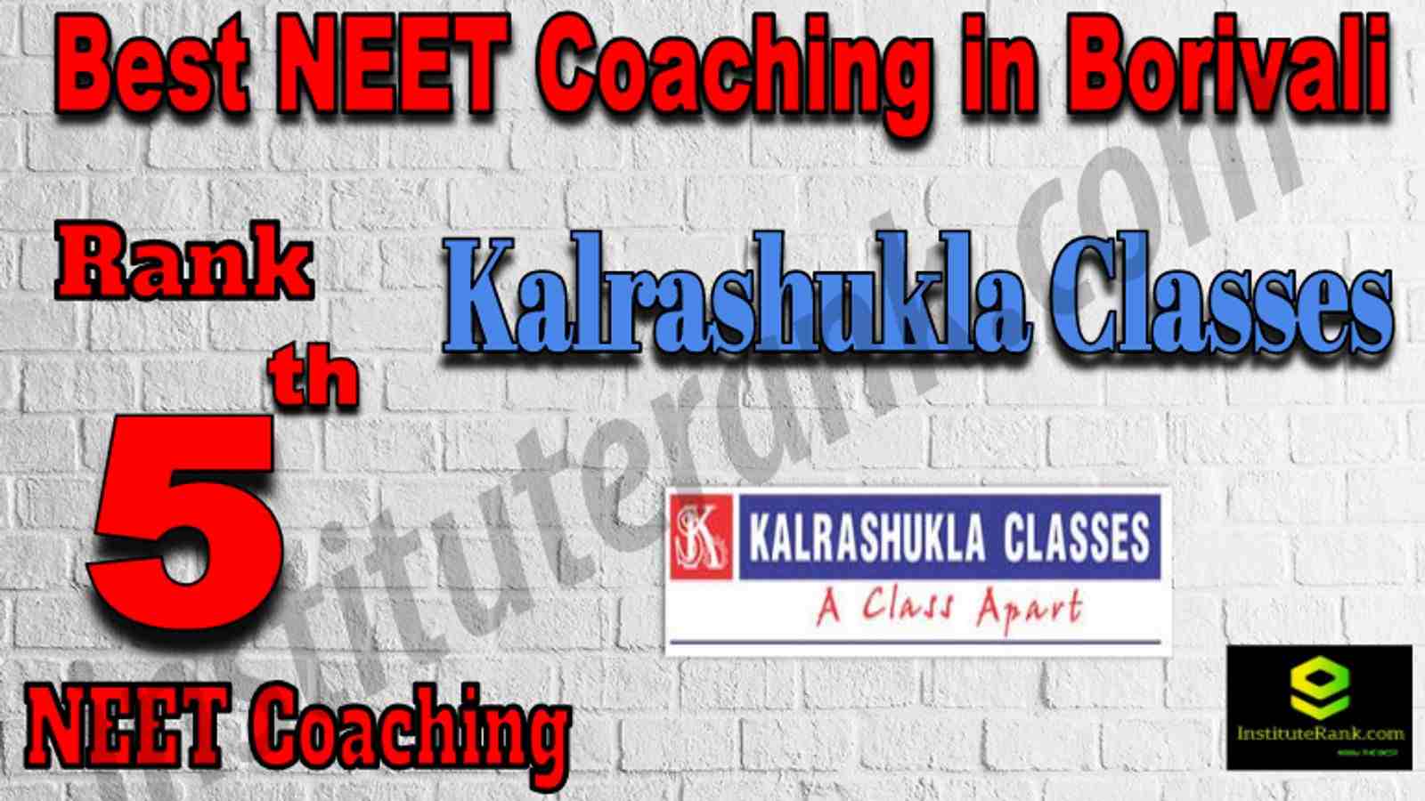 Rank 5 Best NEET Coaching in Borivali