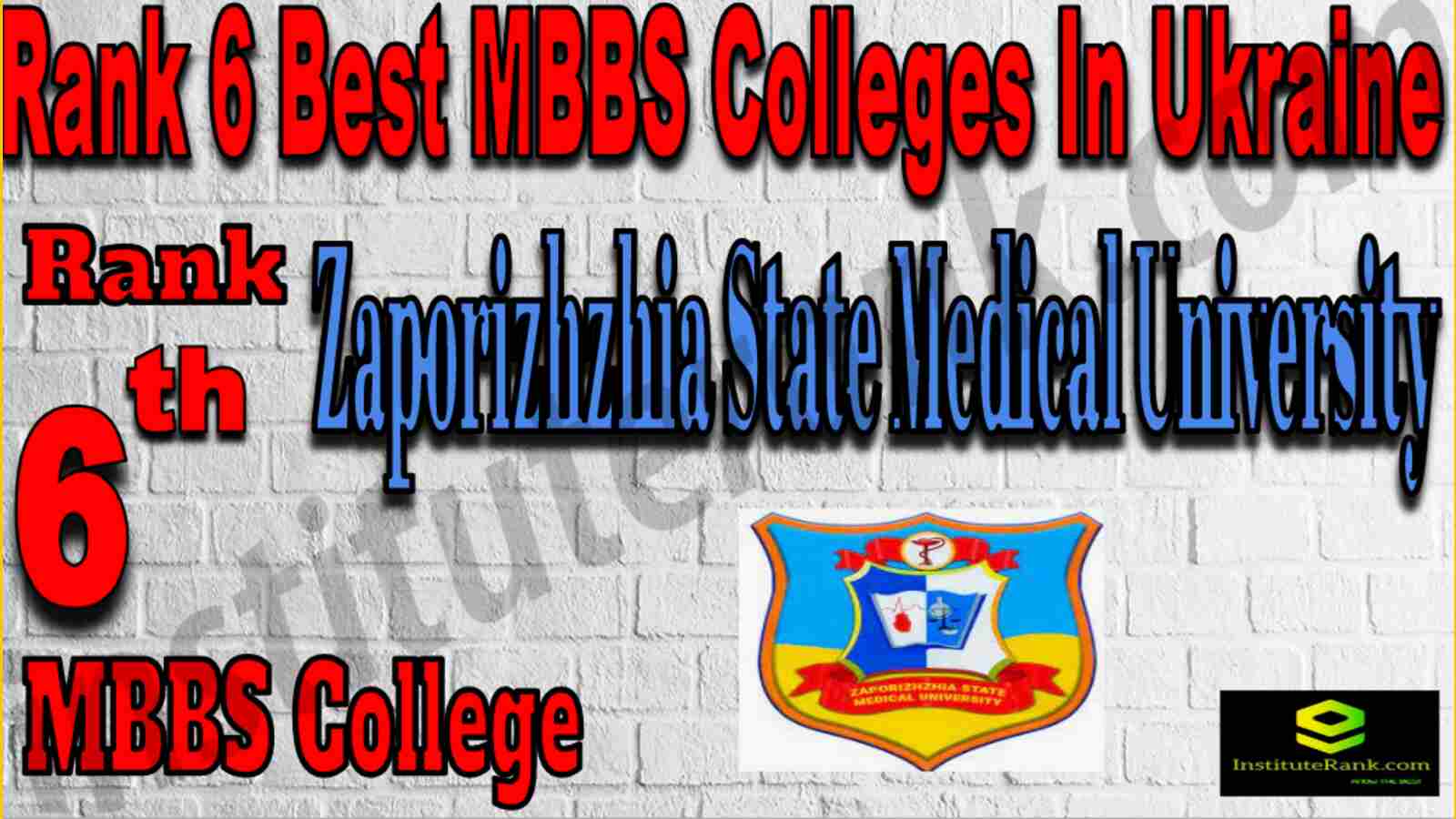 Rank 6 Best MBBS College in Ukraine