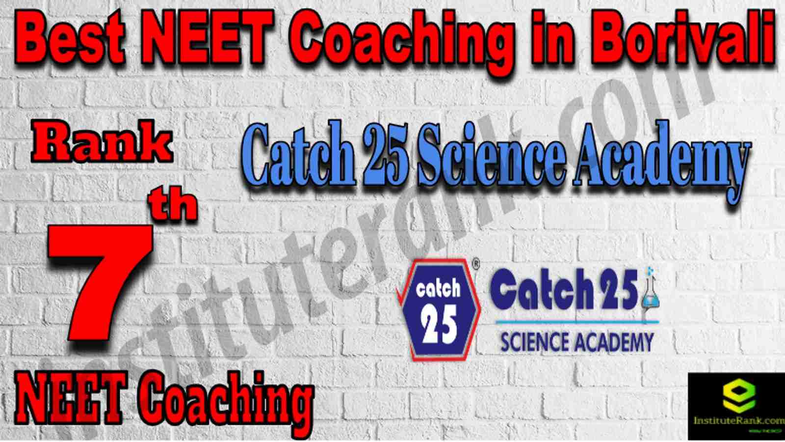 Rank 7 Best NEET Coaching in Borivali