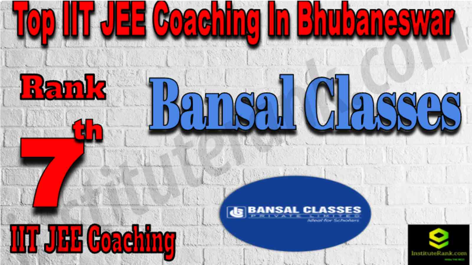 Rank 7 Top IIT JEE Coaching in Bhubaneswar.PNG