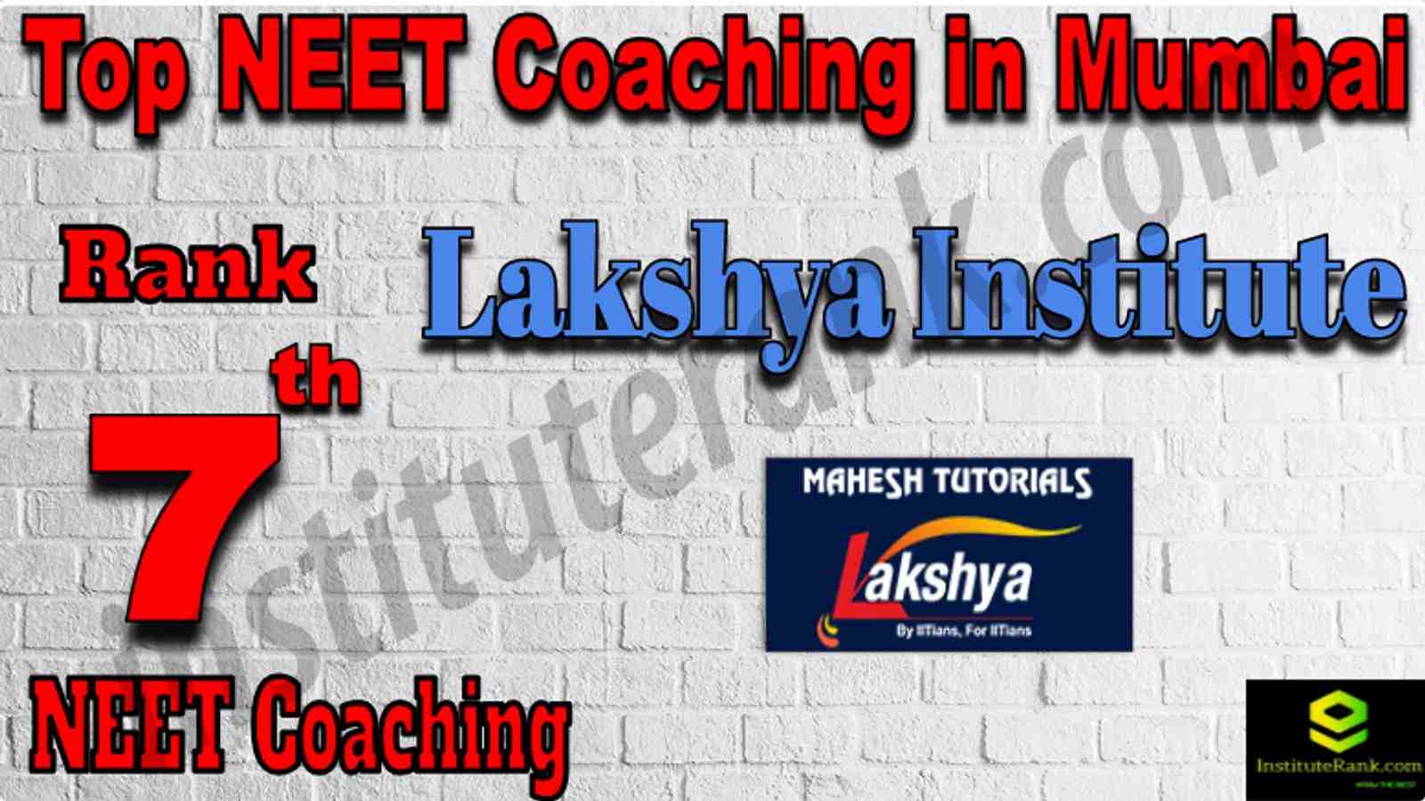 Rank 7 Top NEET Coaching in Mumbai