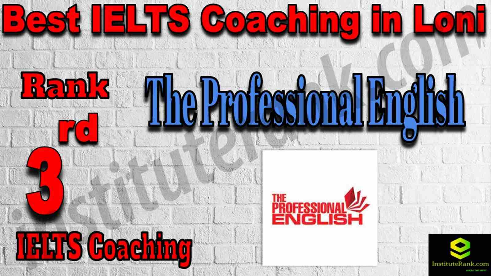 3rd Best IELTS Coaching in Loni