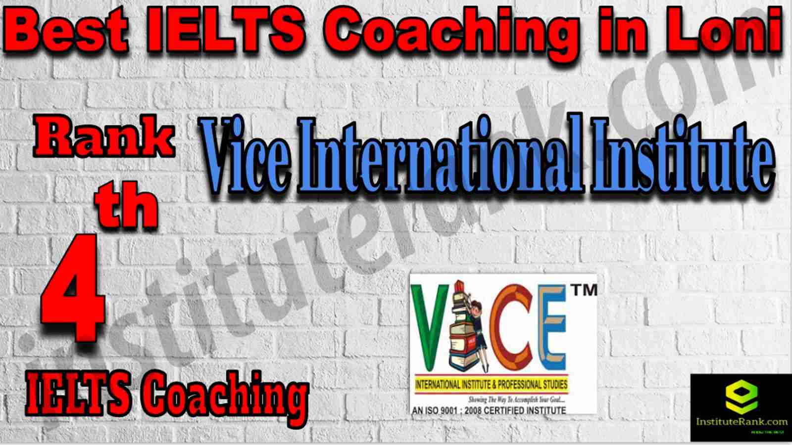 4th Best IELTS Coaching in Loni
