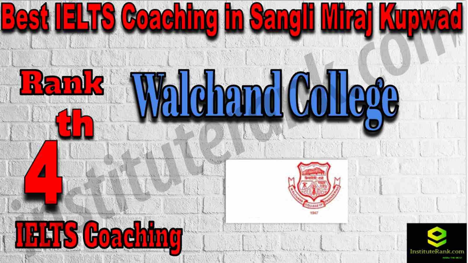 4th Best IELTS Coaching in Sangli Miraj Kupwad
