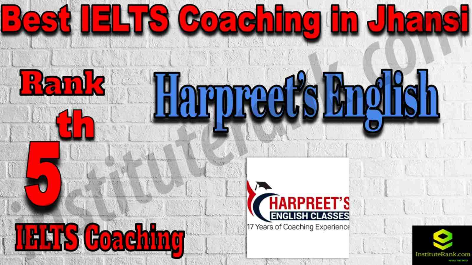 5th Best IELTS Coaching in Jhansi