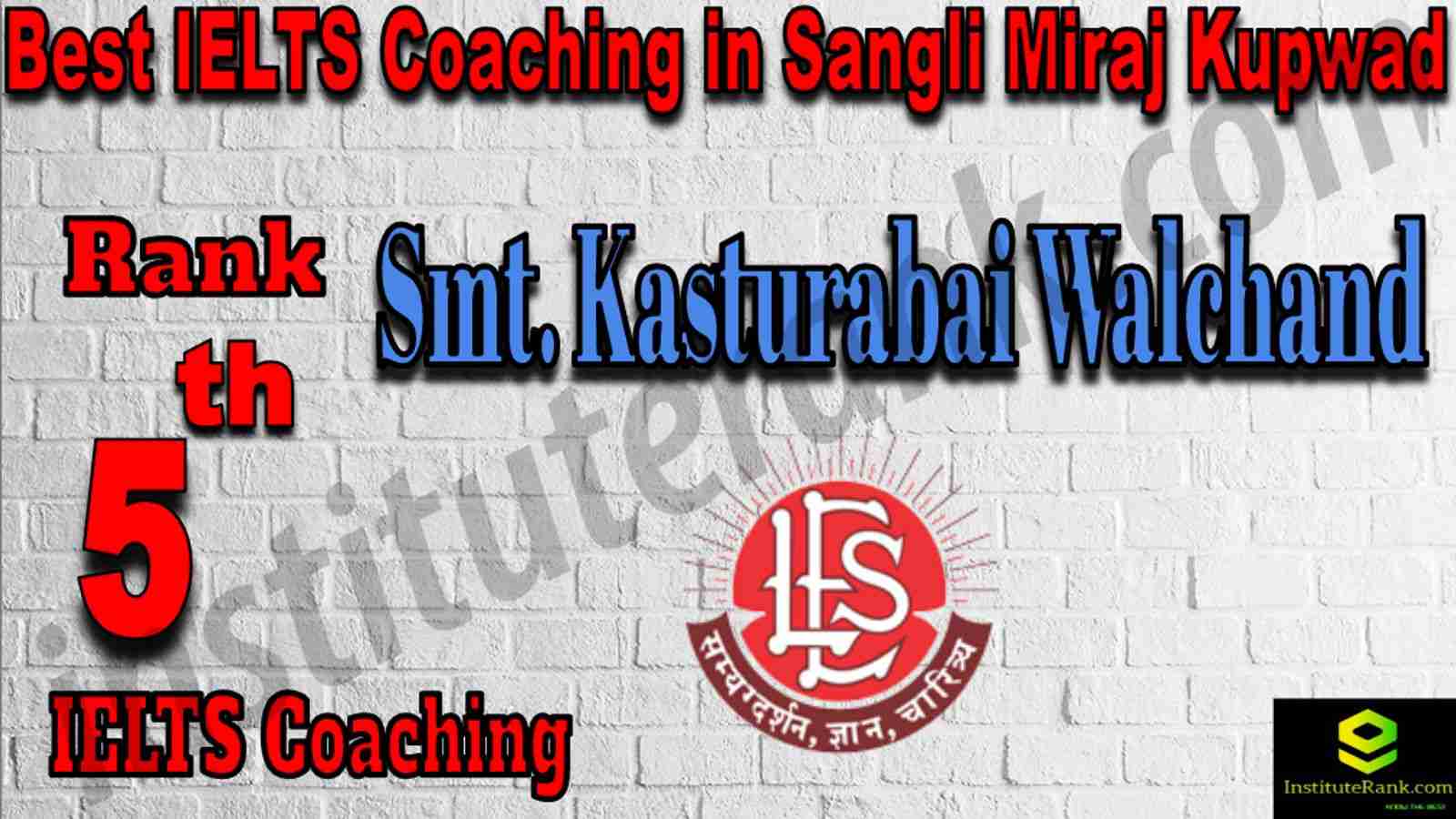 5th Best IELTS Coaching in Sangli Miraj Kupwad