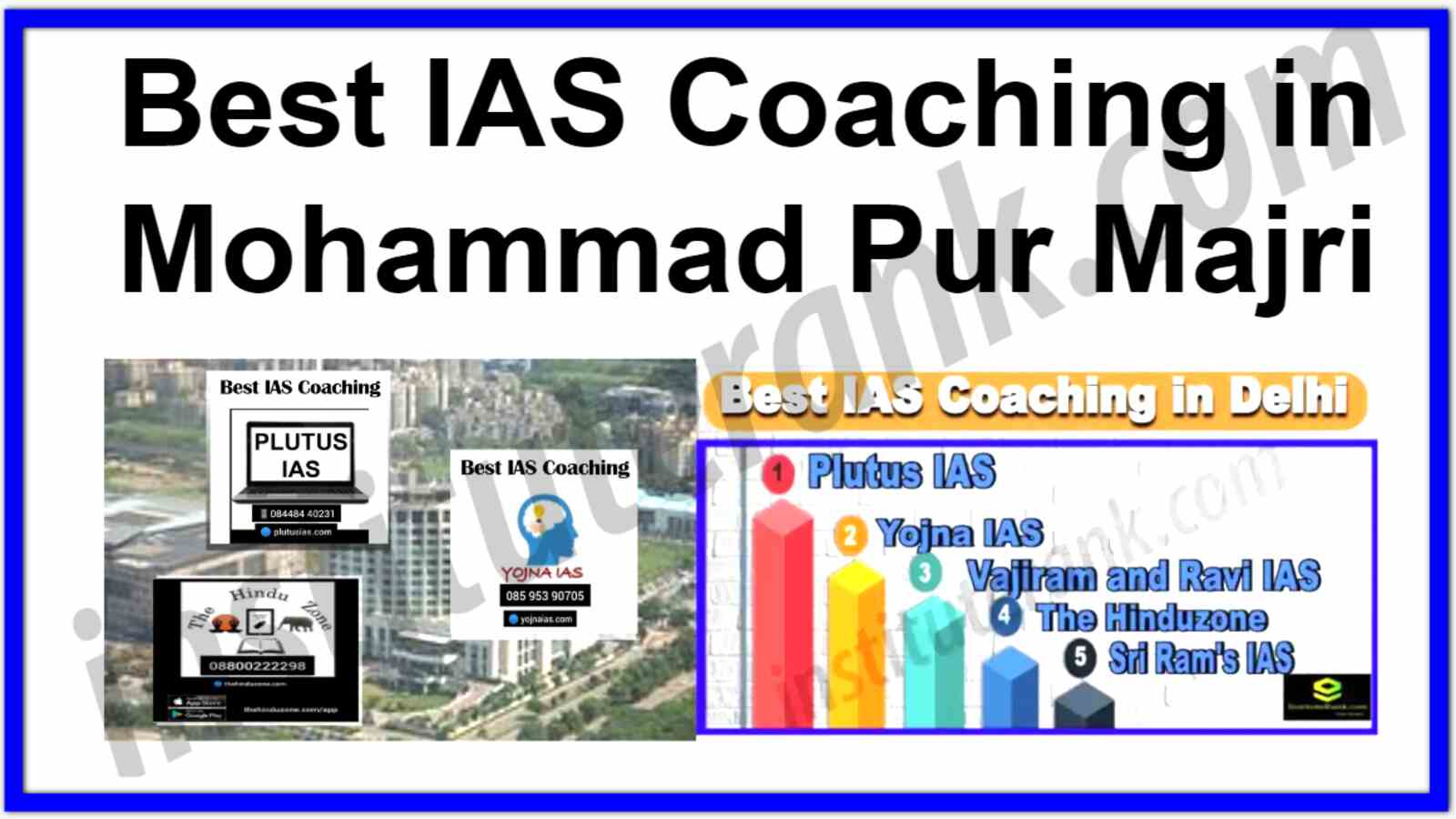 Best IAS Coaching in Mohammad Pur Majri