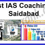 Best IAS Coaching in Saidabad