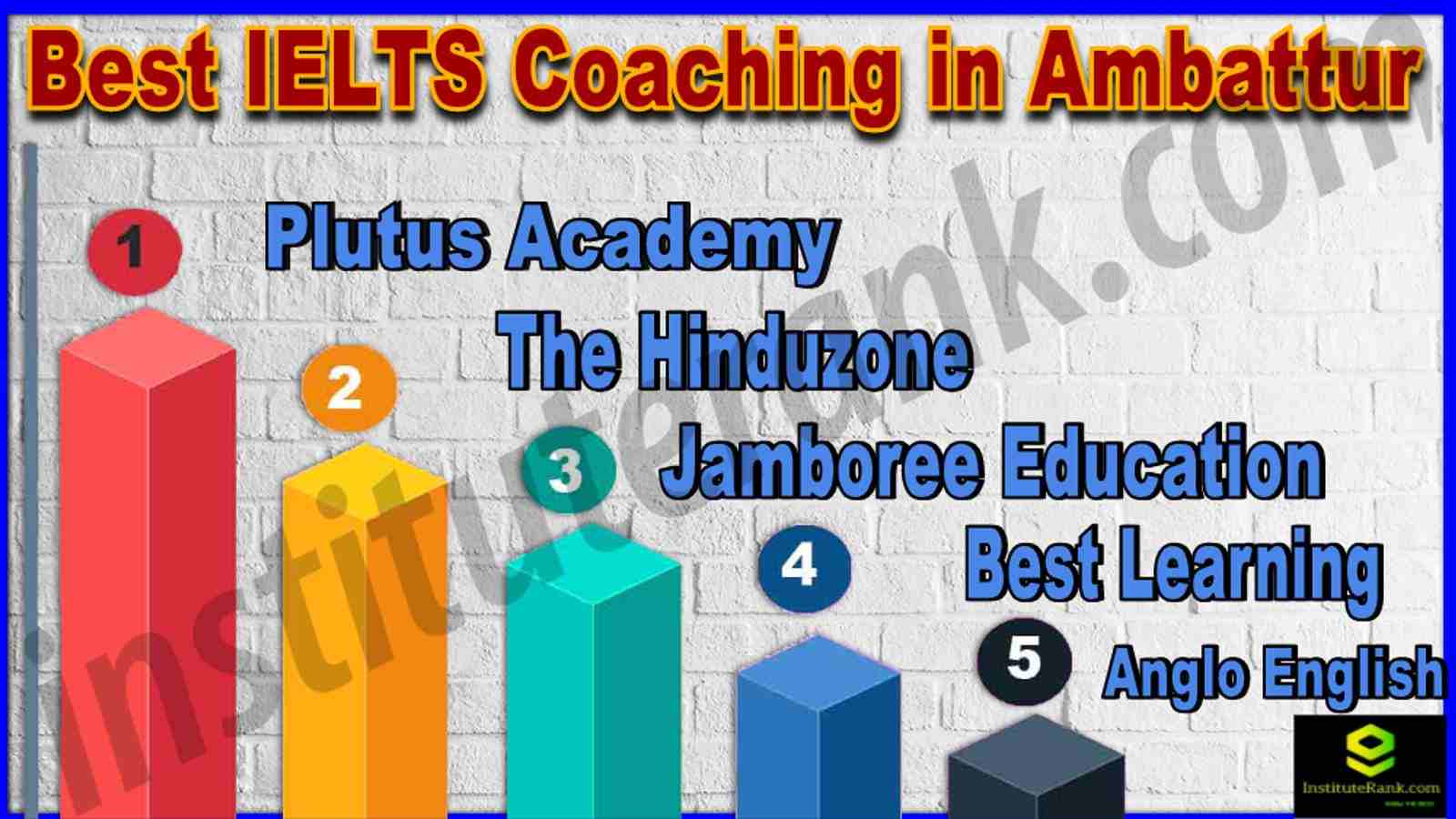 Best IELTS Coaching in Ambattur