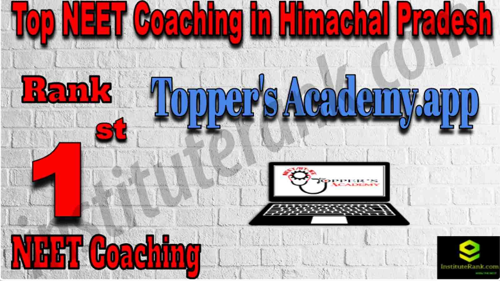 Rank 1 Top NEET Coaching in Himachal Pradesh