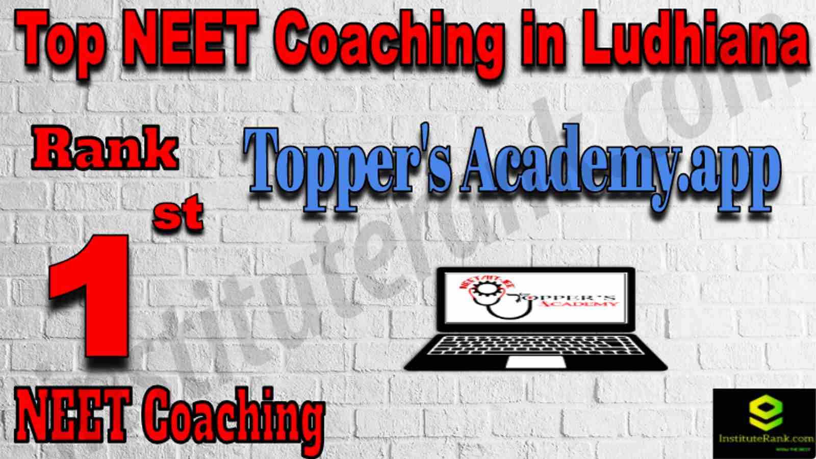 Rank 1 Top NEET Coaching in Ludhiana