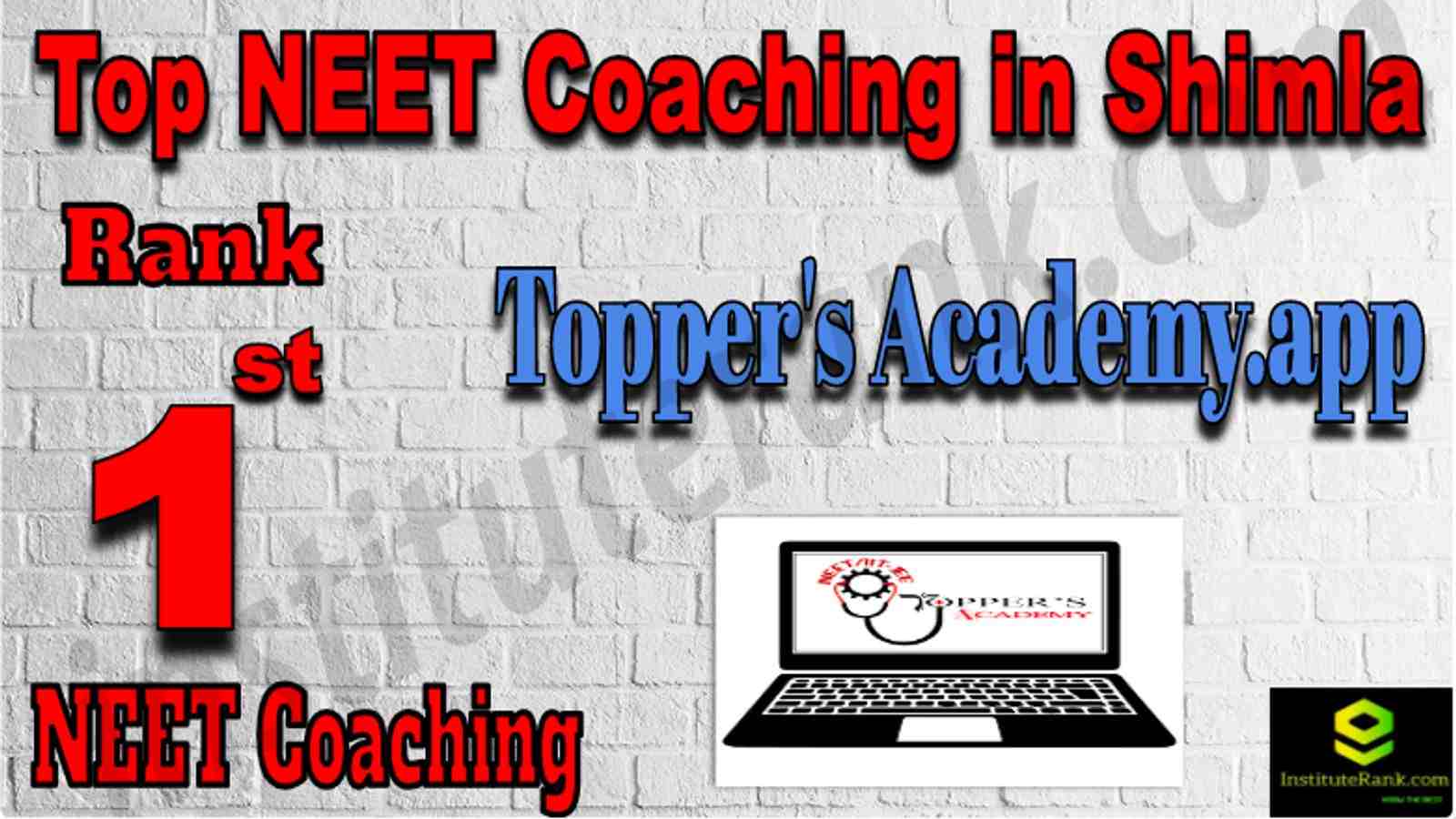 Rank 1 Top NEET Coaching in Shimla