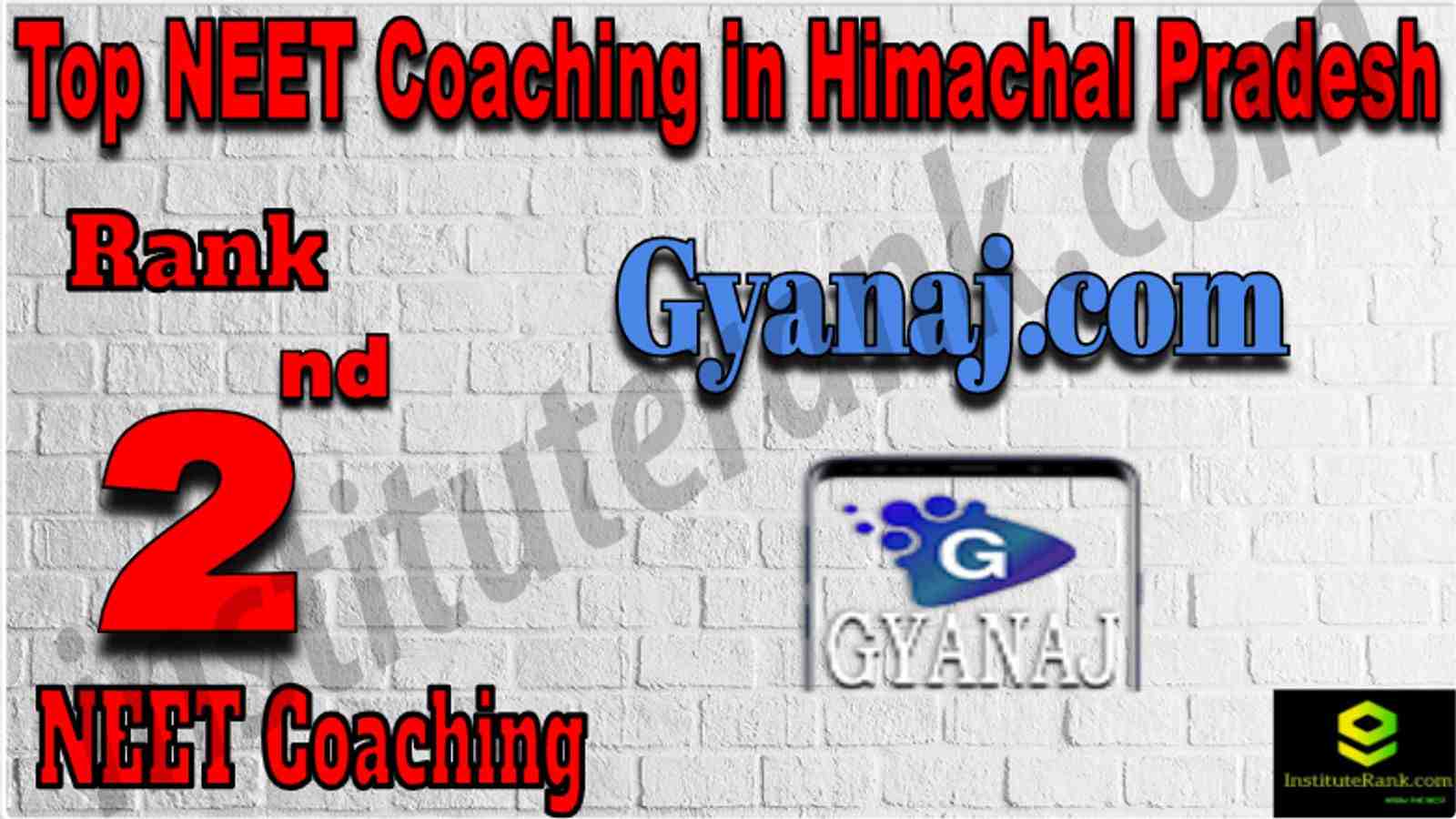 Rank 2 Top NEET Coaching in Himachal Pradesh