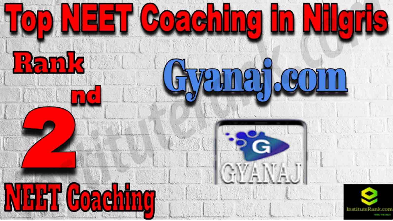 Rank 2 Top NEET Coaching in Nilgiris