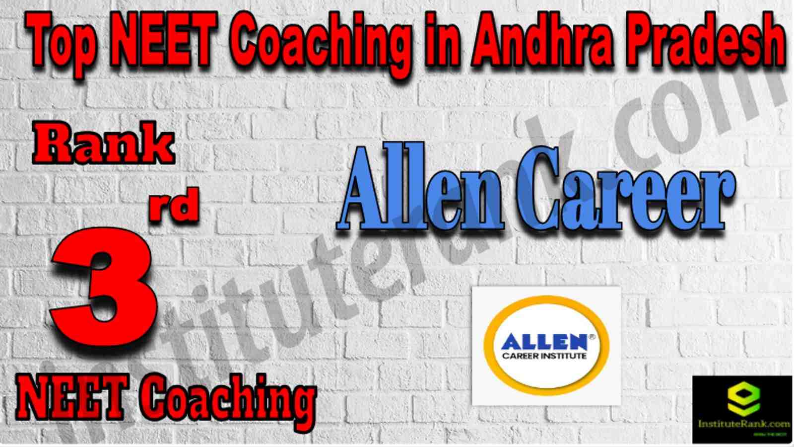 Rank 3 Top NEET Coaching in Andhra Pradesh