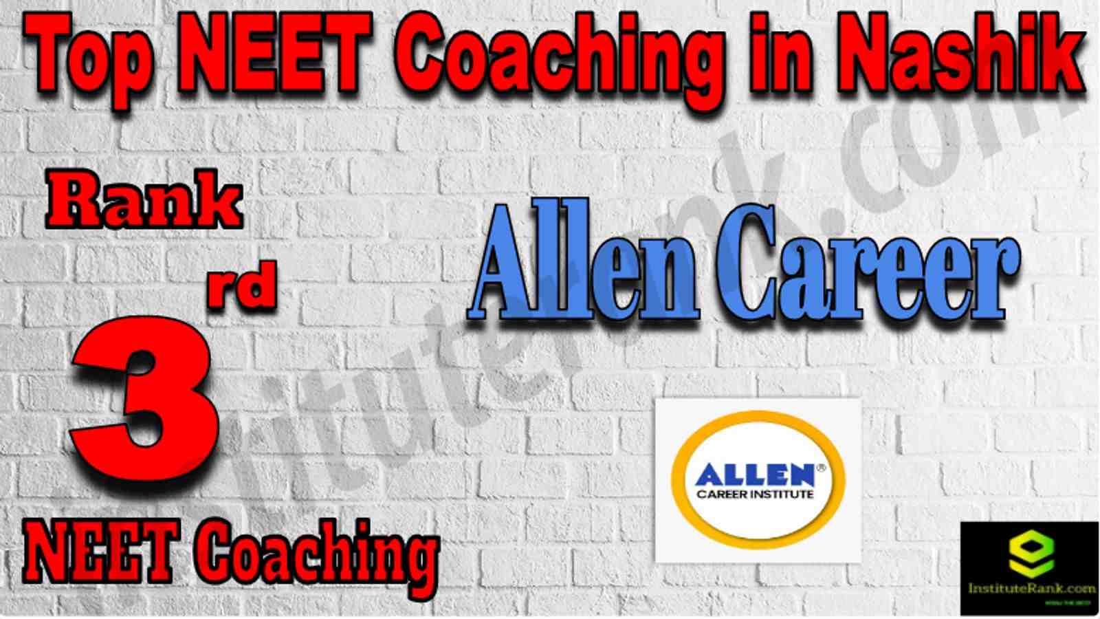 Rank 3 Top NEET Coaching in Nashik