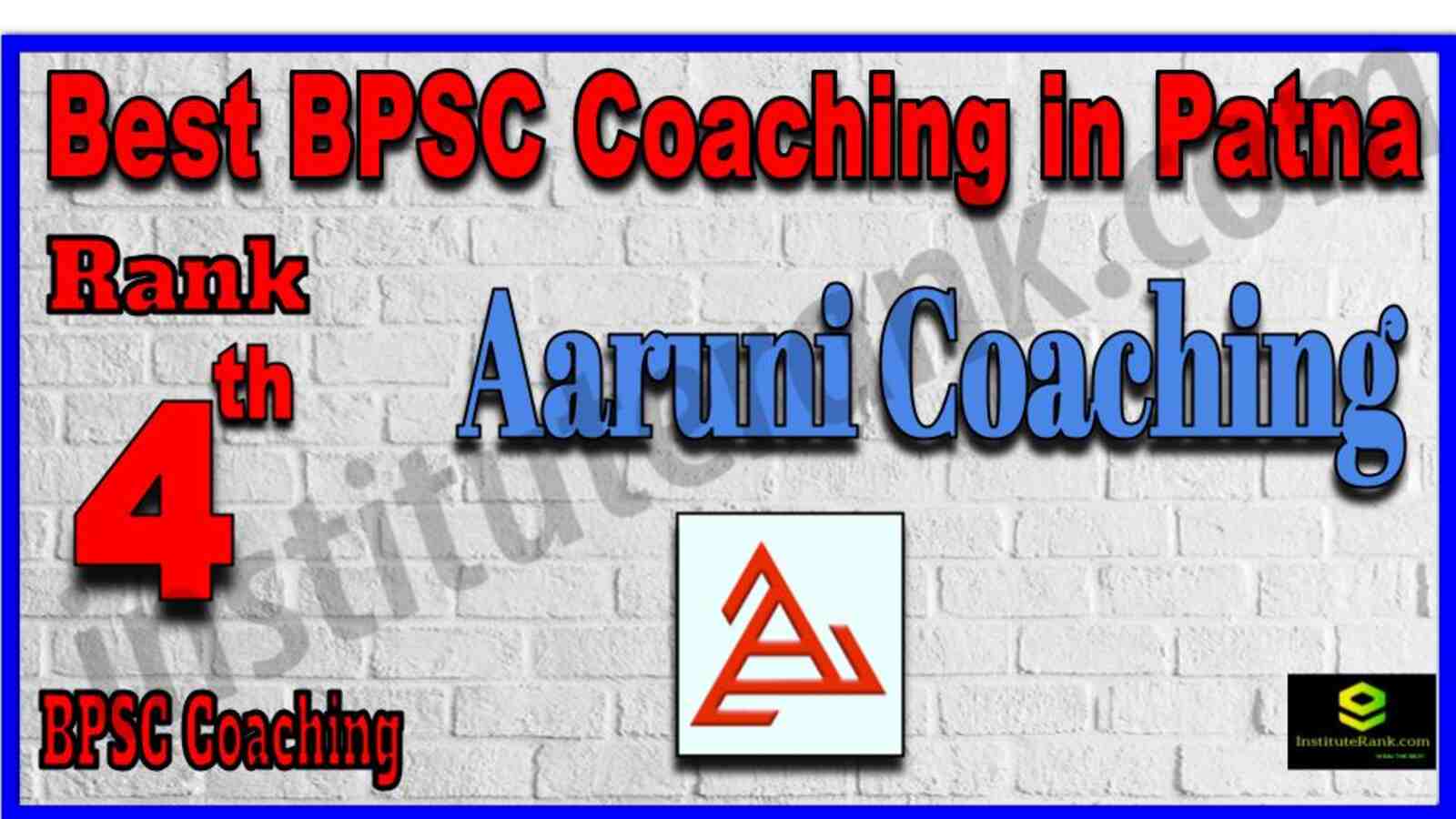 Rank 4 Best BPSC Coaching Institute in Patna