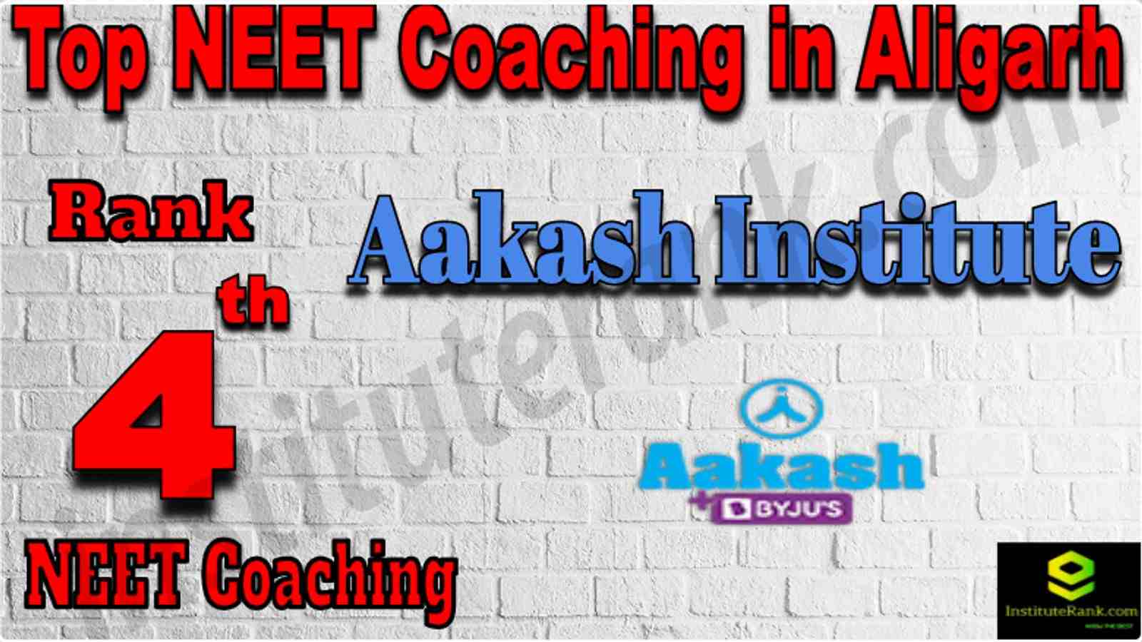 Rank 4 Top NEET Coaching in Aligarh