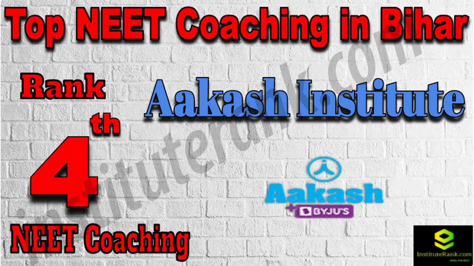 Rank 4 Top NEET Coaching in Bihar