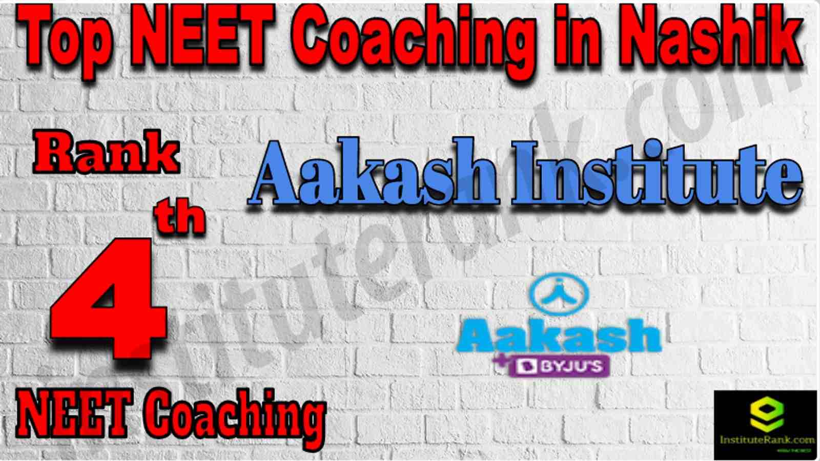 Rank 4 Top NEET Coaching in Nashik