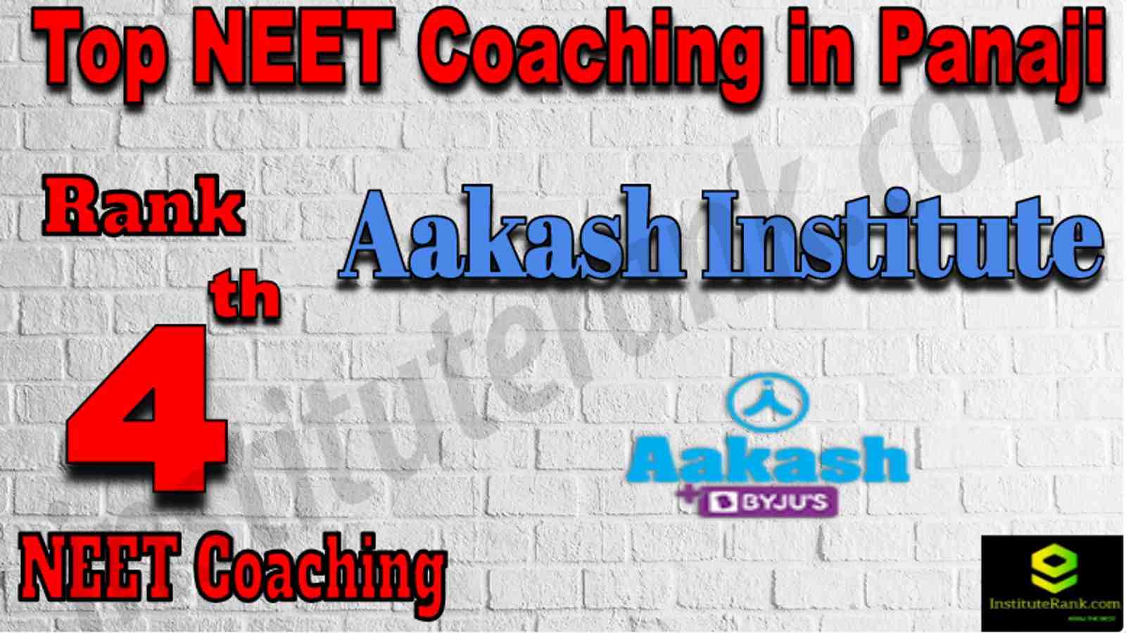 Rank 4 Top NEET Coaching in Panaji