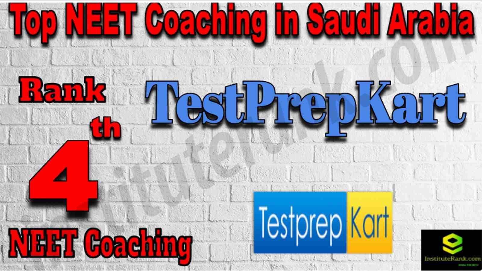 Rank 4 Top NEET Coaching in Saudi Arabia