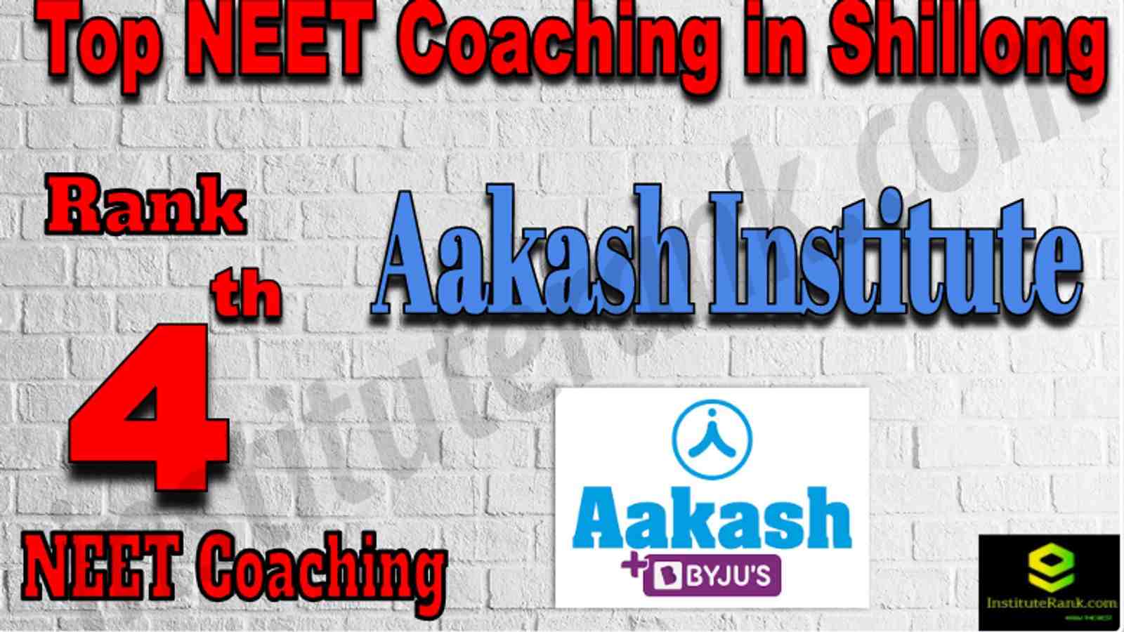 Rank 4 Top NEET Coaching in Shillong