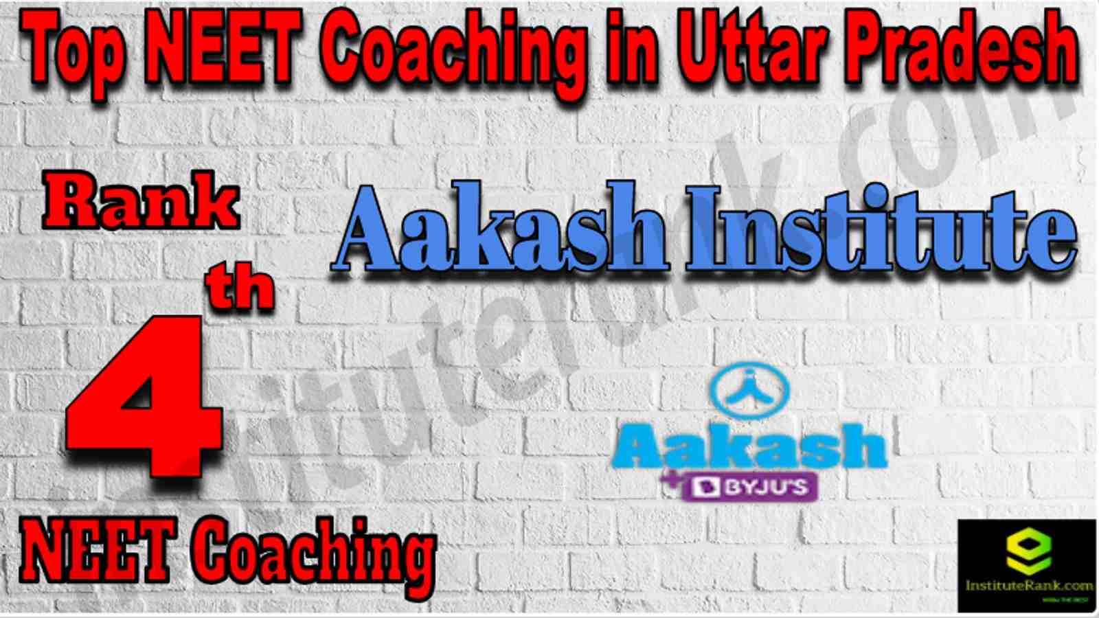 Rank 4 Top NEET Coaching in Uttar Pradesh
