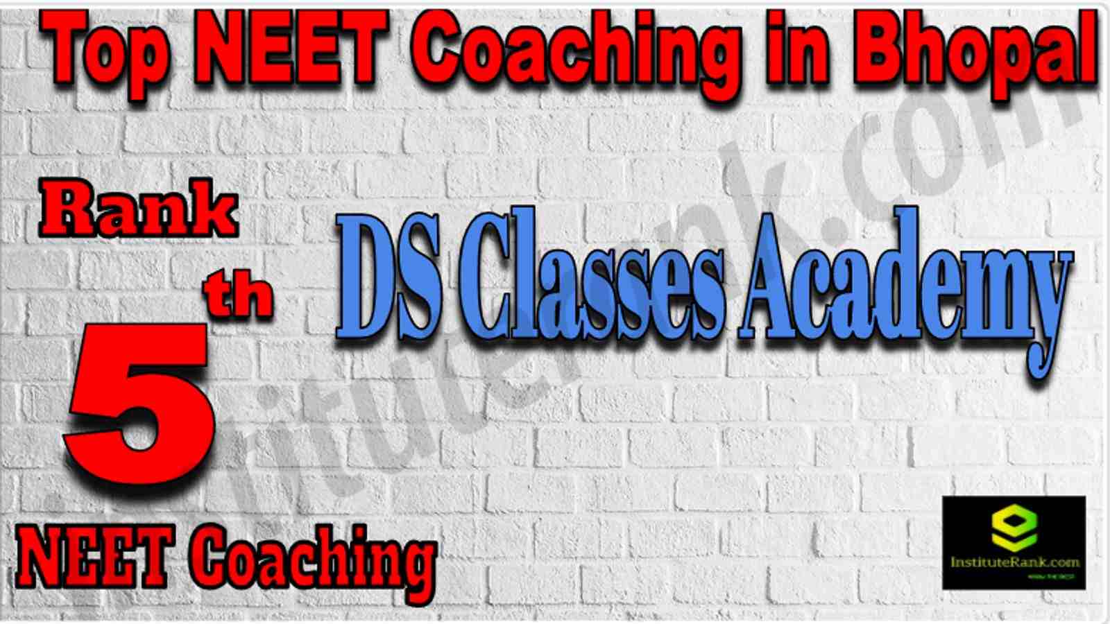 Rank 5 Top NEET Coaching in Bhopal