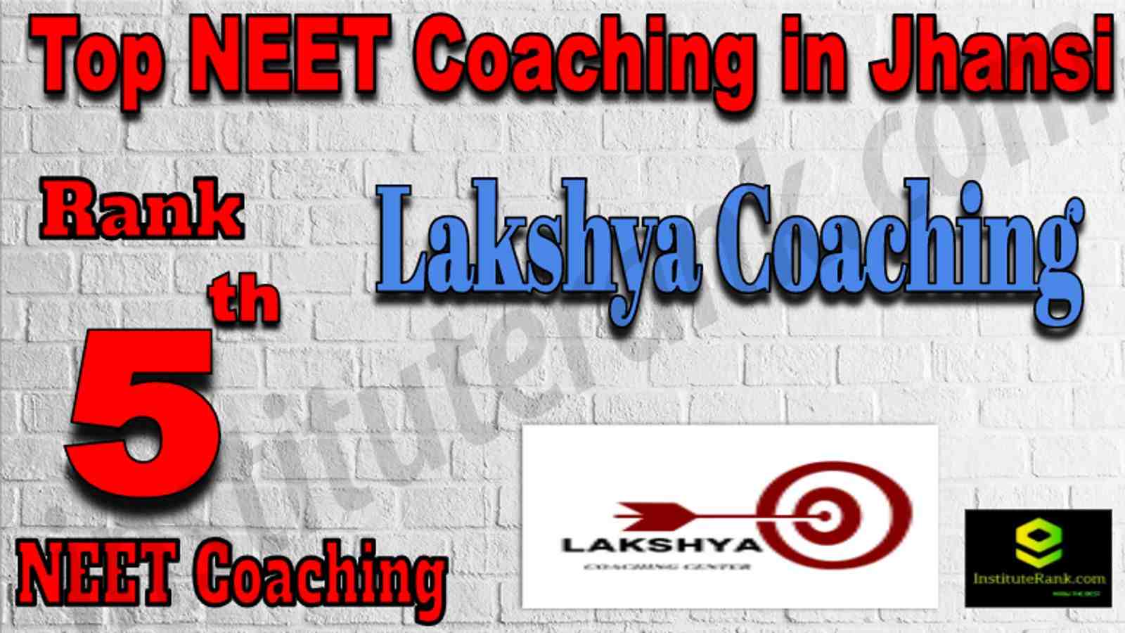 Rank 5 Top NEET Coaching in Jhansi