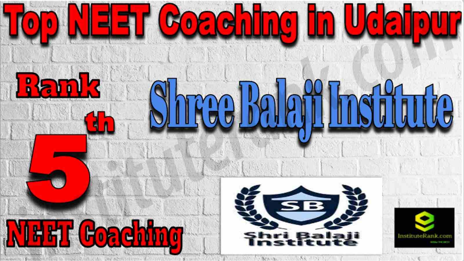 Rank 5 Top NEET Coaching in Udaipur