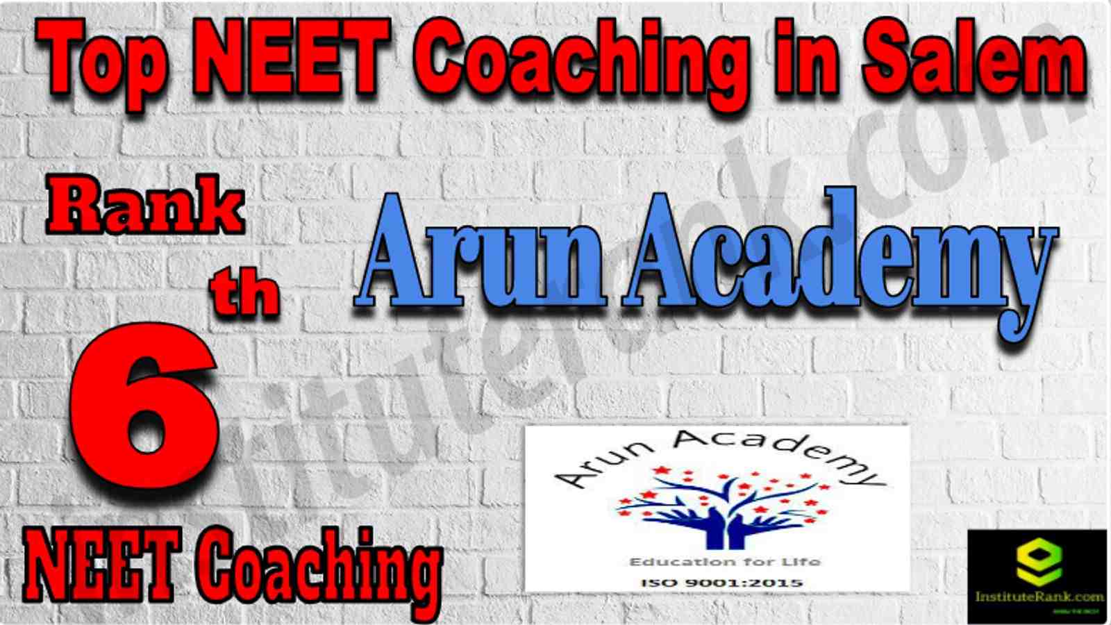 Rank 6 Top NEET Coaching in Salem