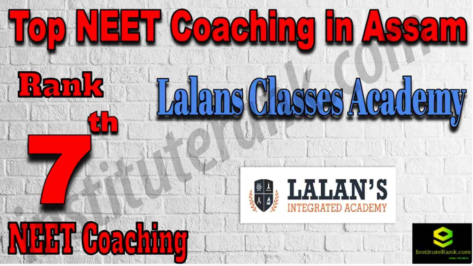 Rank 7 Top NEET Coaching in Assam