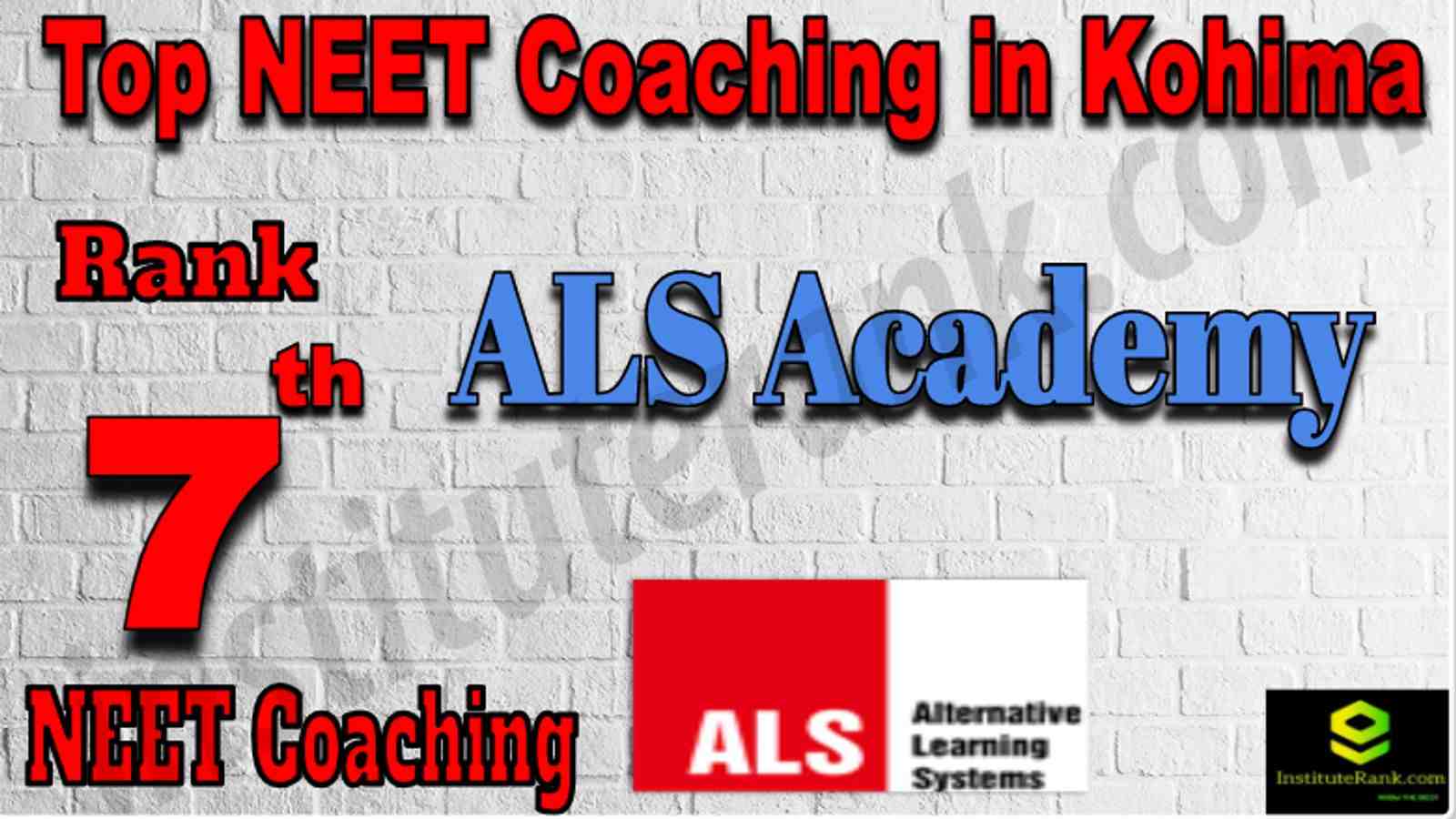 Rank 7 Top NEET Coaching in Kohima