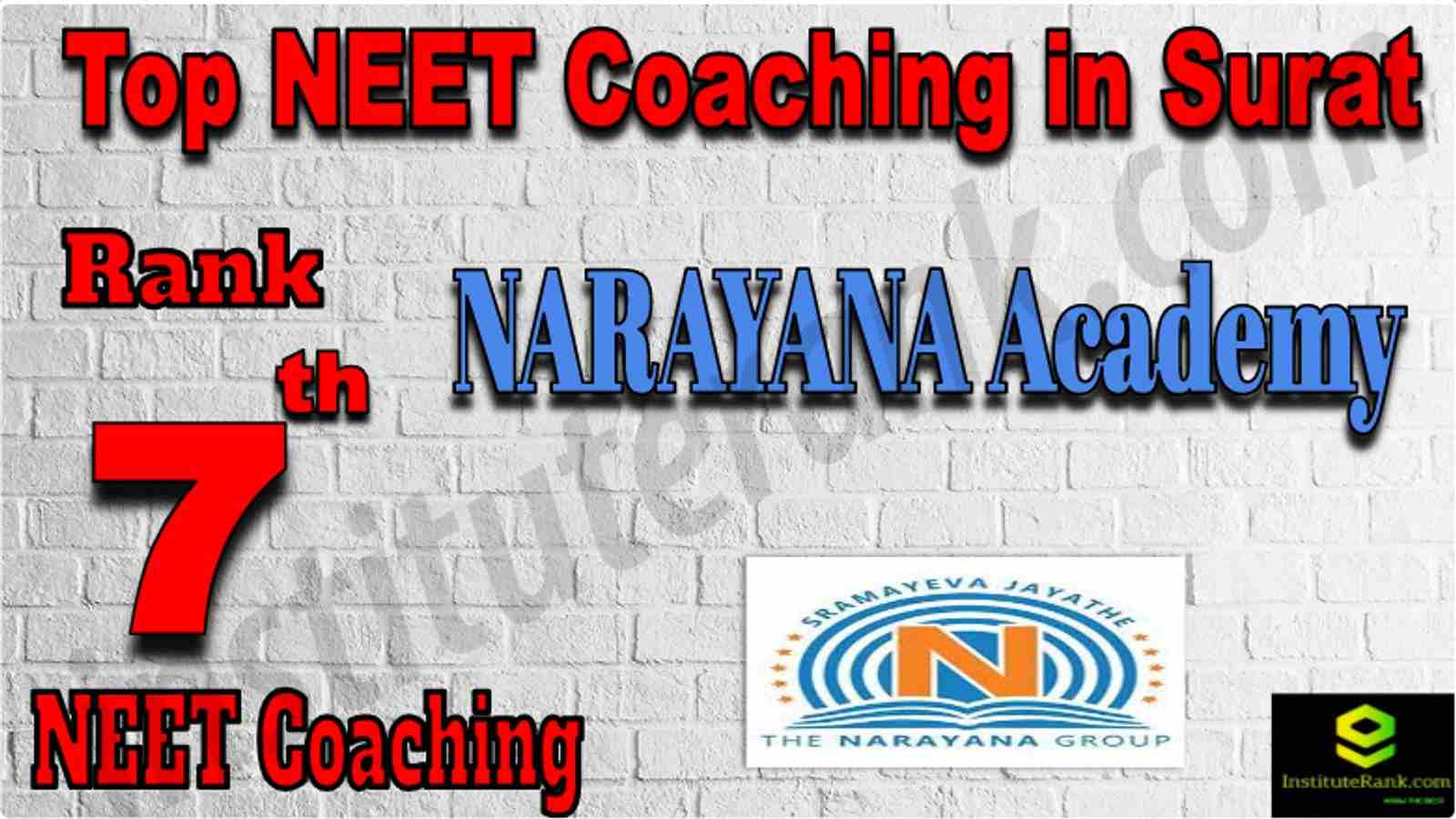 Rank 7 Top NEET Coaching in Surat
