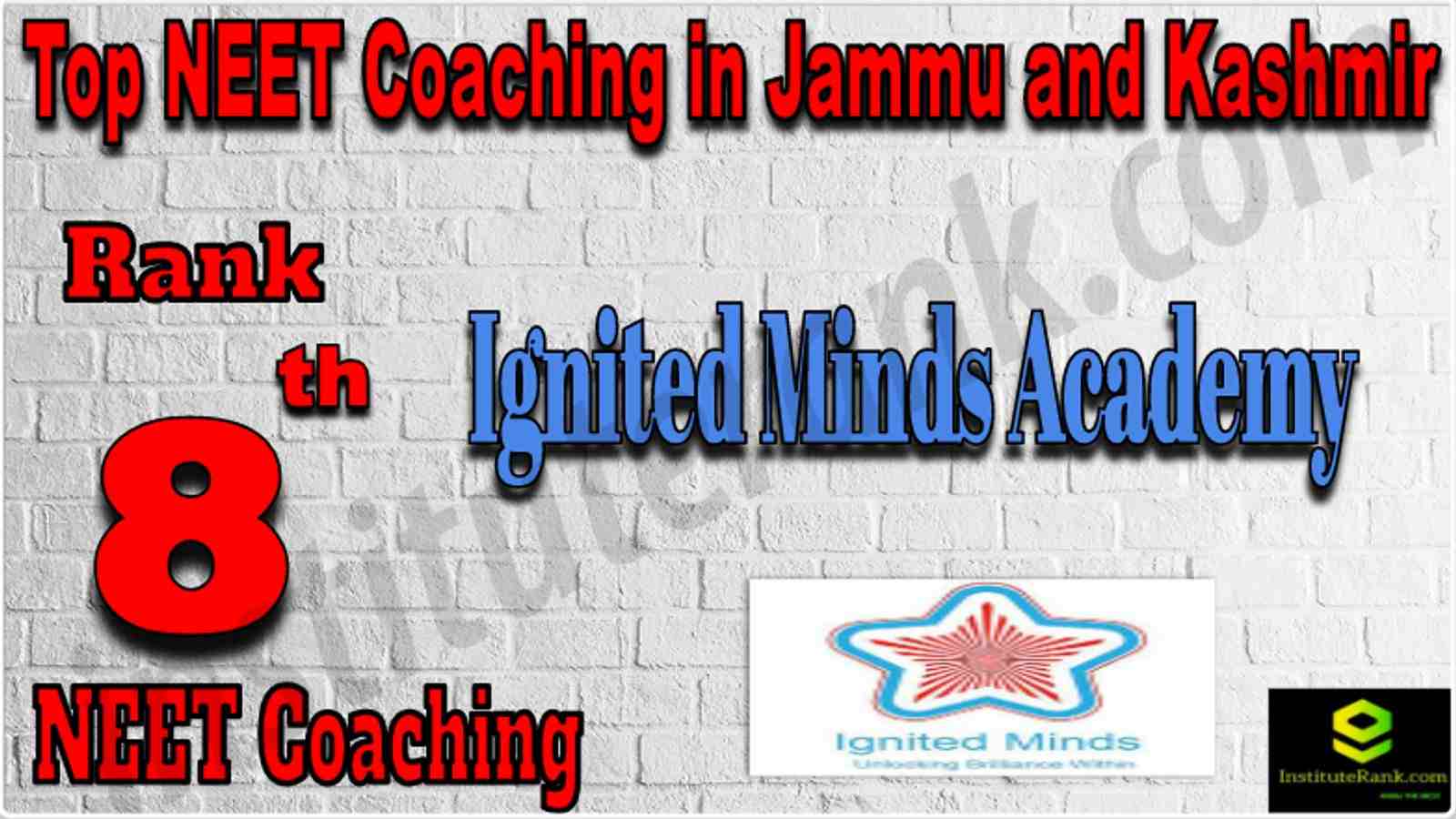 Rank 8 Top NEET Coaching in Jammu and Kashmir