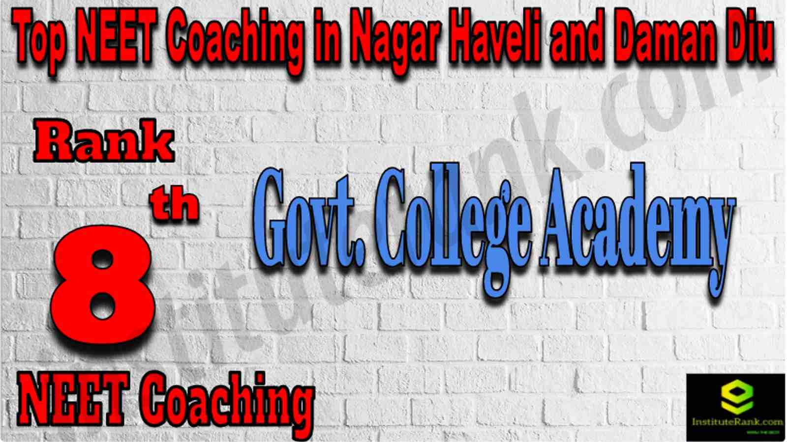 Rank 8 Top NEET Coaching in Nagar Haveli and Daman Diu