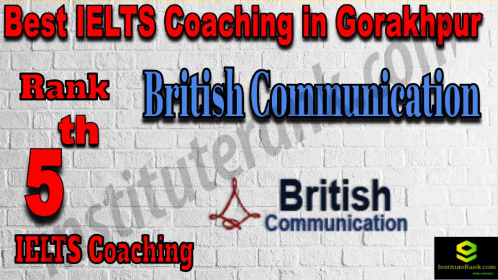 5th Best IELTS Coaching in Gorakhpur