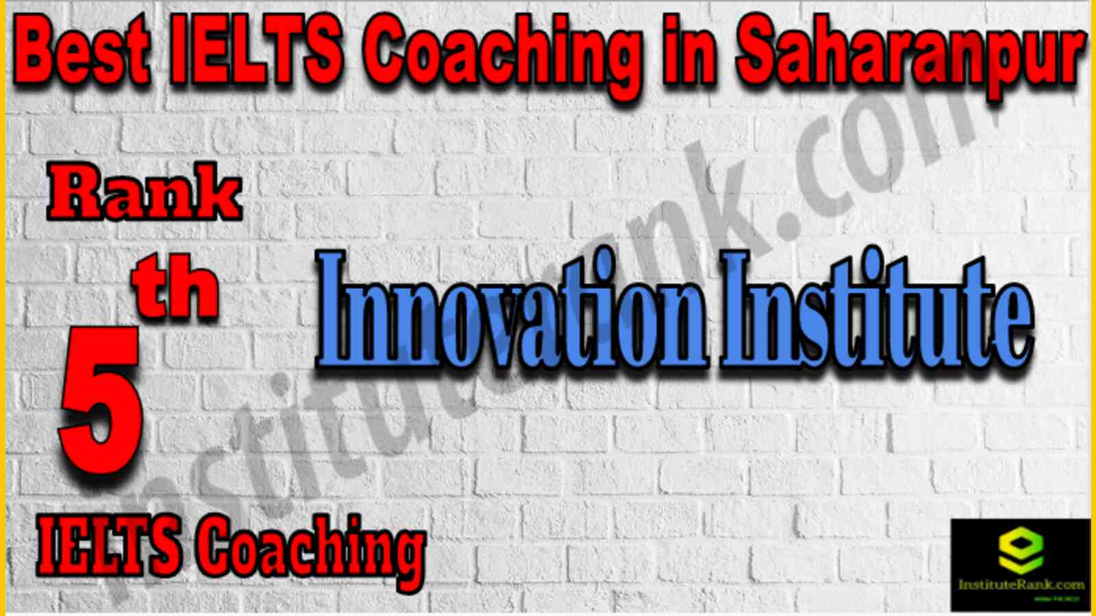 5th Best IELTS Coaching in Saharanpur