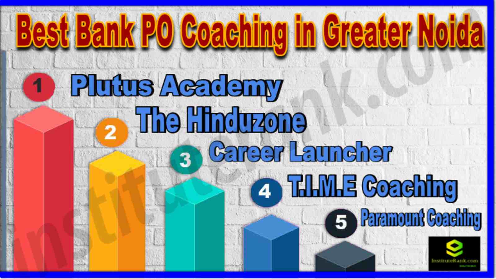 Best Bank PO Coaching in Greater Noida