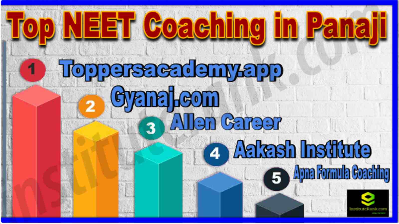 Best NEET Coaching in Panaji 2022 - 2023