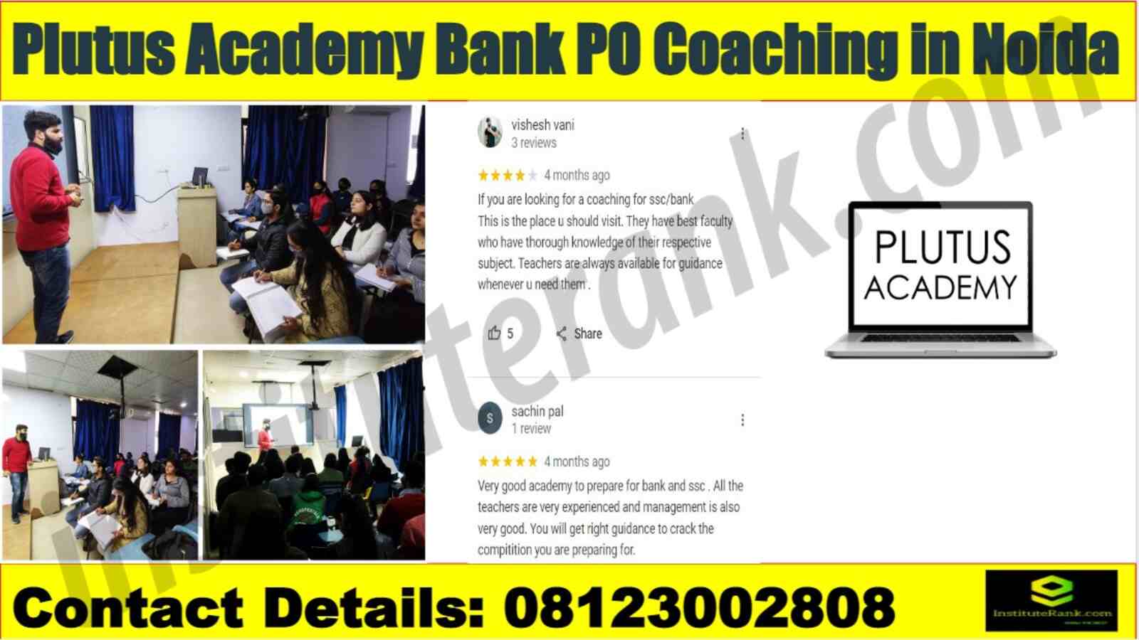 Plutus Academy Bank PO Coaching in Noida