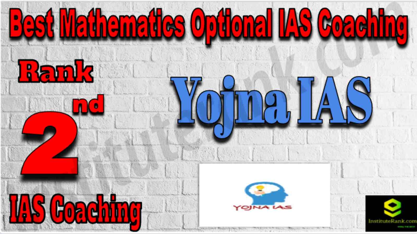 Rank 2 Best Mathematics Optional IAS Coachings