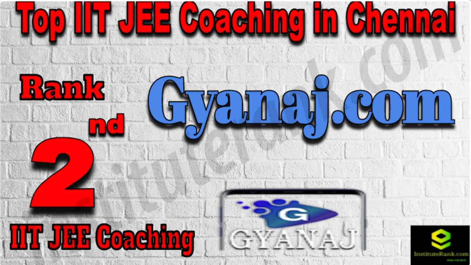Rank 2 Top IIT JEE Coaching in Chennai