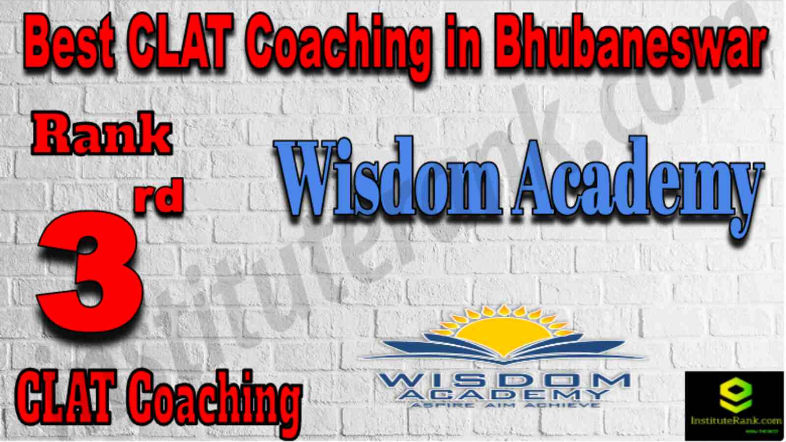 Rank 3 Best CLAT Coaching in Bhubaneswar