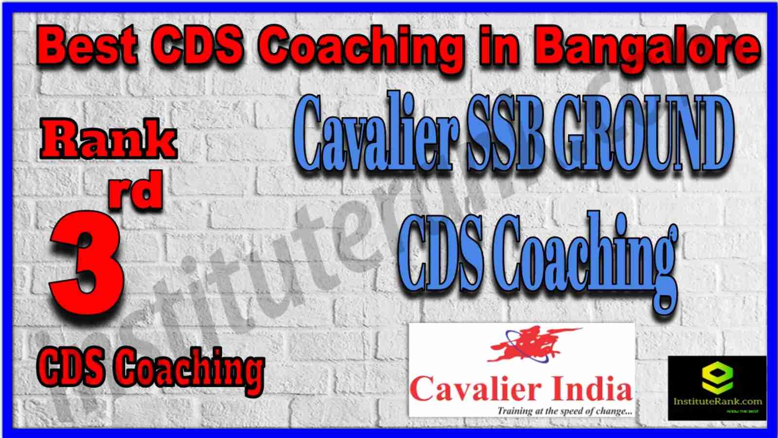 Rank 3 Top CDS Coaching in Bangalore