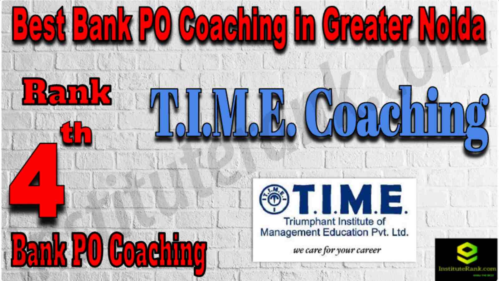 Rank 4 Best Bank PO Coaching in Greater Noida