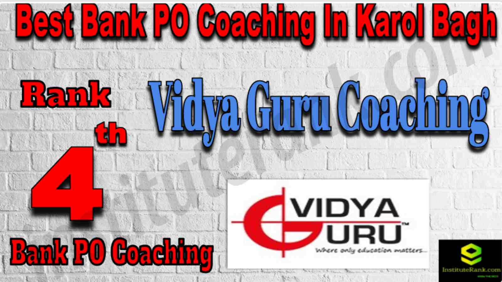 Rank 4 Best Bank PO Coaching in Karol Bagh.PNG